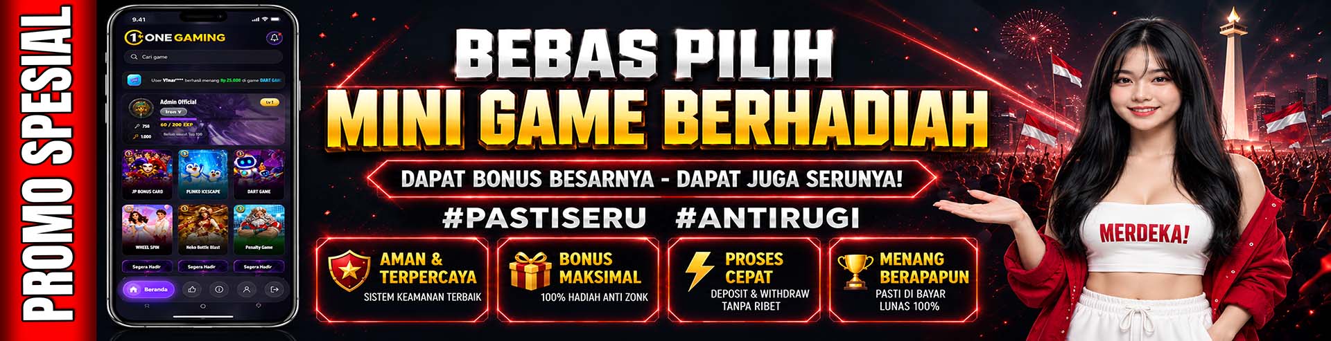 ONE GAMING BONUS